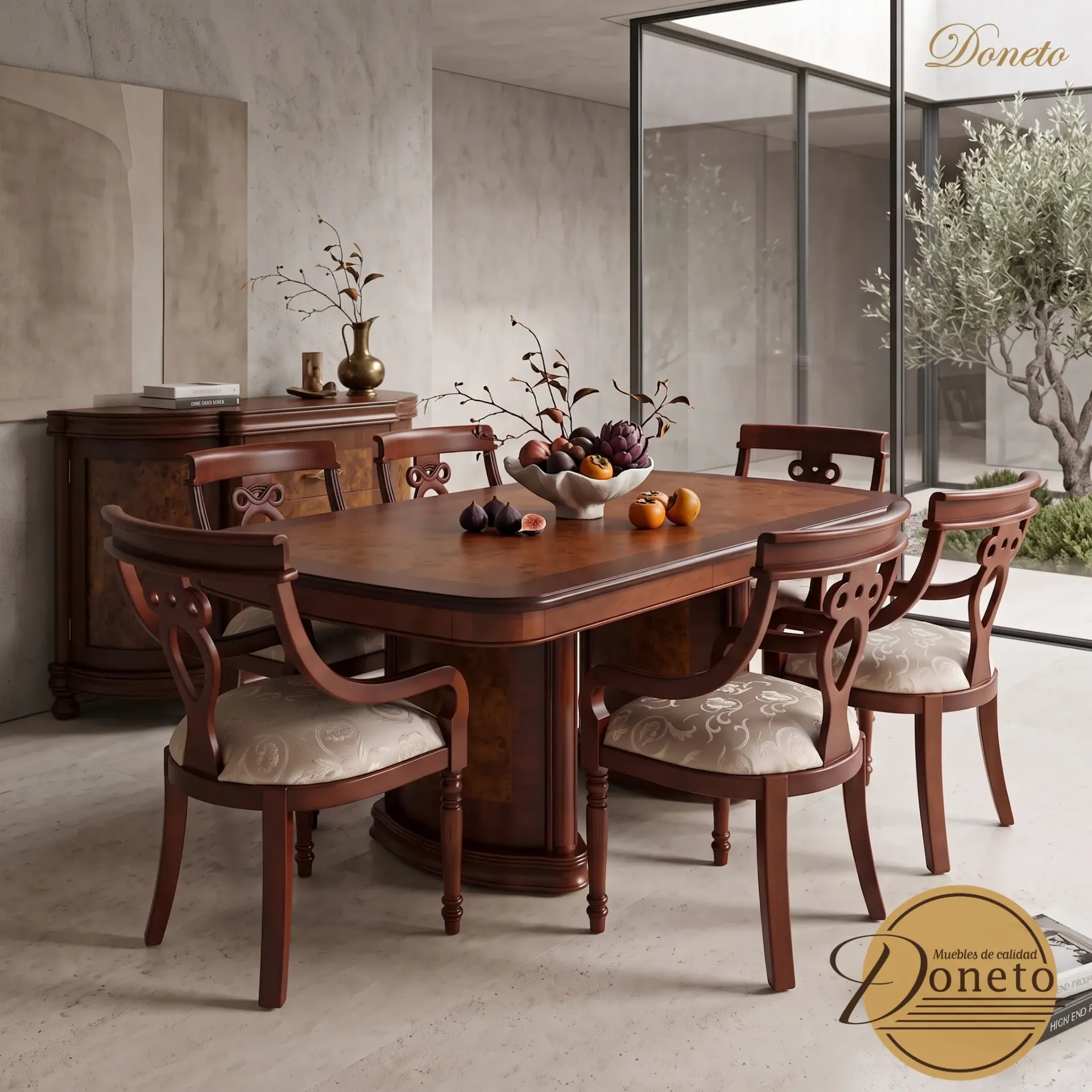 Comedor Venecia con Bufetera