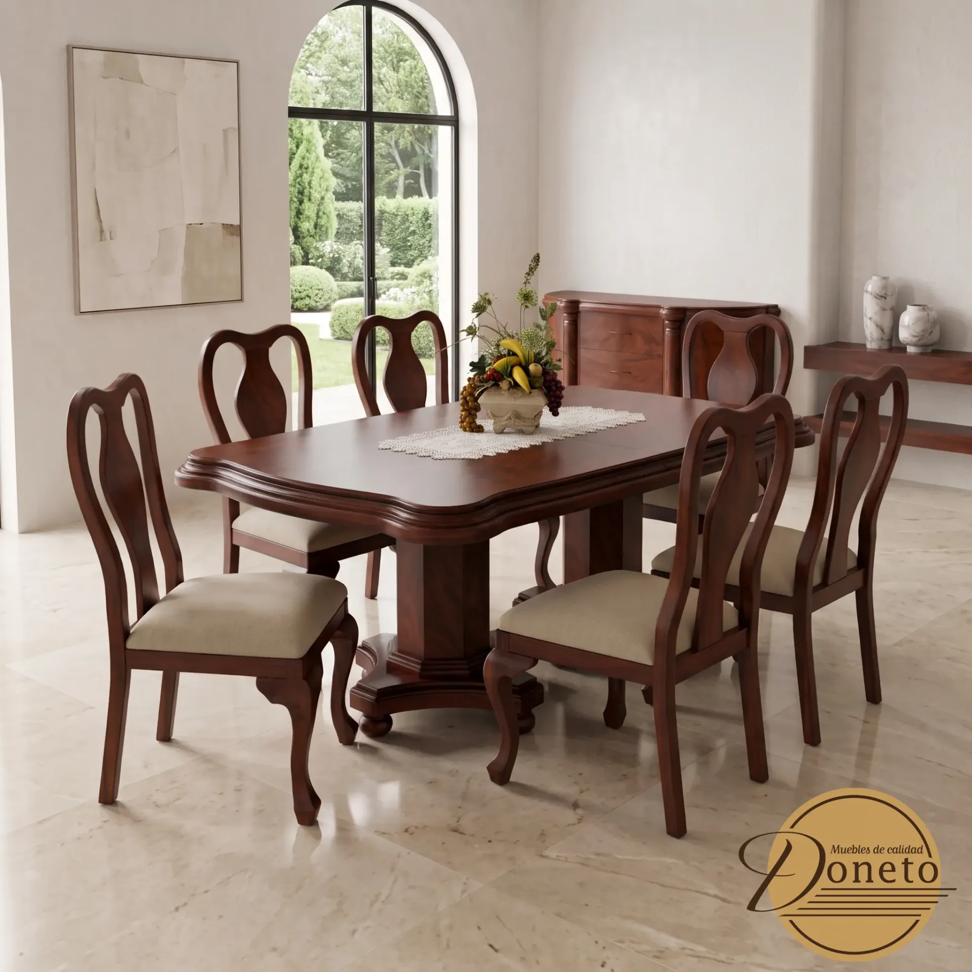 Comedor Reina Ana Jr. con Bufetera
