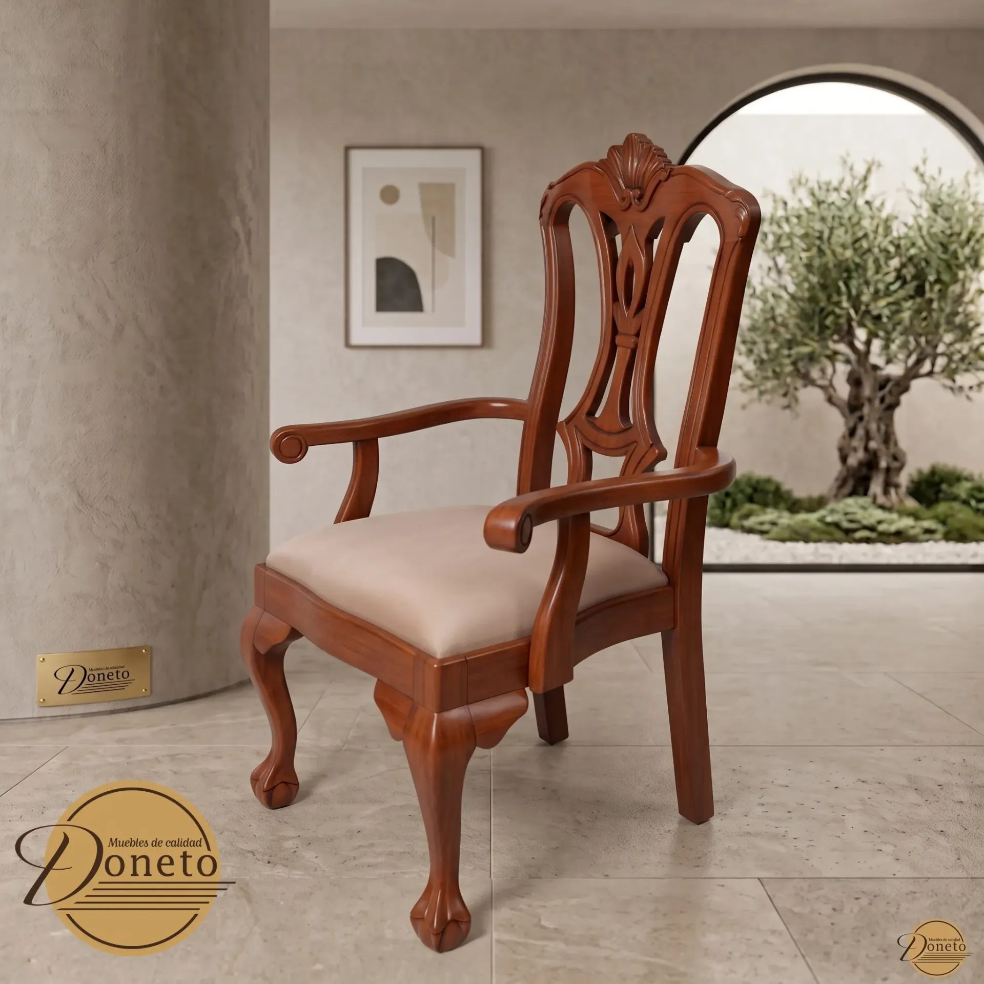 Sillón Chipeven (Roble)